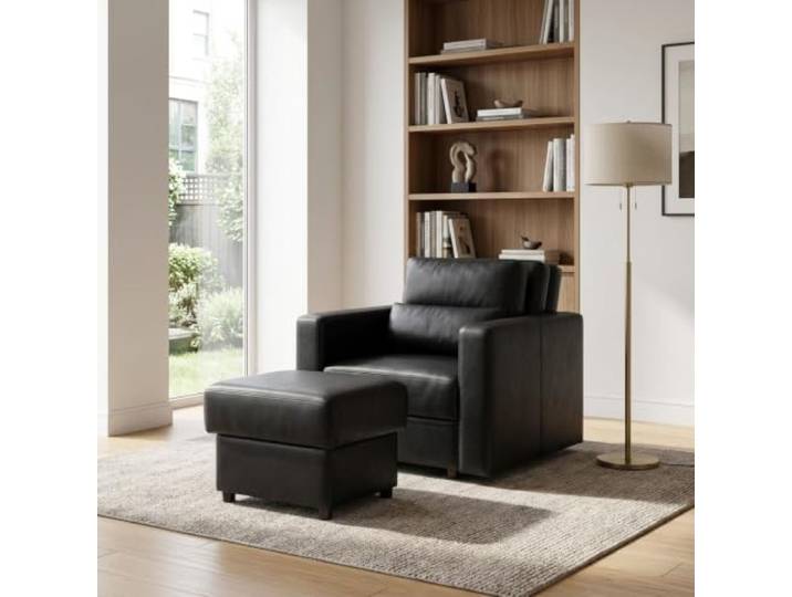 Family Meble Schlafsessel Komo Boston mit Hocker – Variante Boston 14