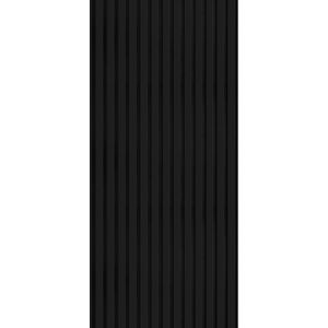 Kosche Akustikpaneel DecoLine, matt schwarz, 240 x 56,1 x 1,9 cm, mit schwarzem Filz, , Stück