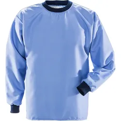 Reinraum T-Shirt Langarm "7R014 XA80" mittelblau - M - Blau