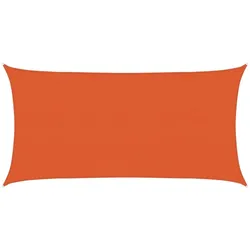 vidaXL Sonnensegel 160 g/m2 Orange 2,5x4,5 m HDPE