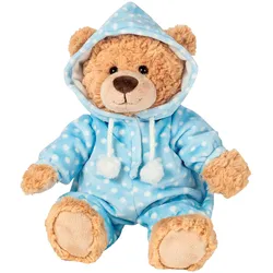 Hermann Teddy Collection Kuscheltier Schlafanzugbär 30 cm, hellblau
