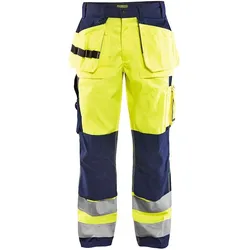 Blakläder, Arbeitshose, unisex Warnschutzhose HIGH-VIS "1533" gelb, marine Grösse 106 (106)