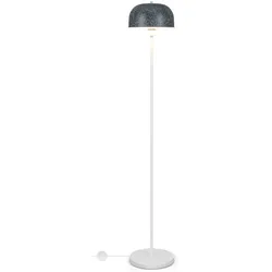 Helloshop26 - Stehleuchte 26 x 146 cm optimale Stabilität Fußschalter modernes Design aus weißem Metall 20_0021018