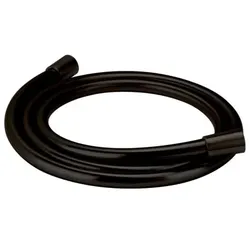 Herzbach Deep Black Brauseschlauch 23.935300.1.12 schwarz matt, Kunststoff glatt, 1500 mm 150 cm