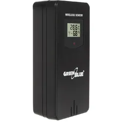 Greenblue Stationswetter GB522, Wetterstation, Schwarz