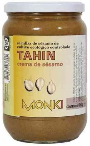 Biospirit Tahin Monki without Salt 650 Gr. Bio 650 gr