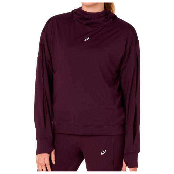 Asics - Women's Nagino Run Winter Hoodie - Laufshirt Gr M lila