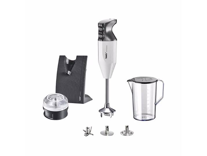 Bamix M200 SWISSLINE Weiss Schwarz Stabmixer