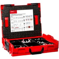 L-BOXX 102 Elektro, Dübel hellgrau/rot, 670-teilig