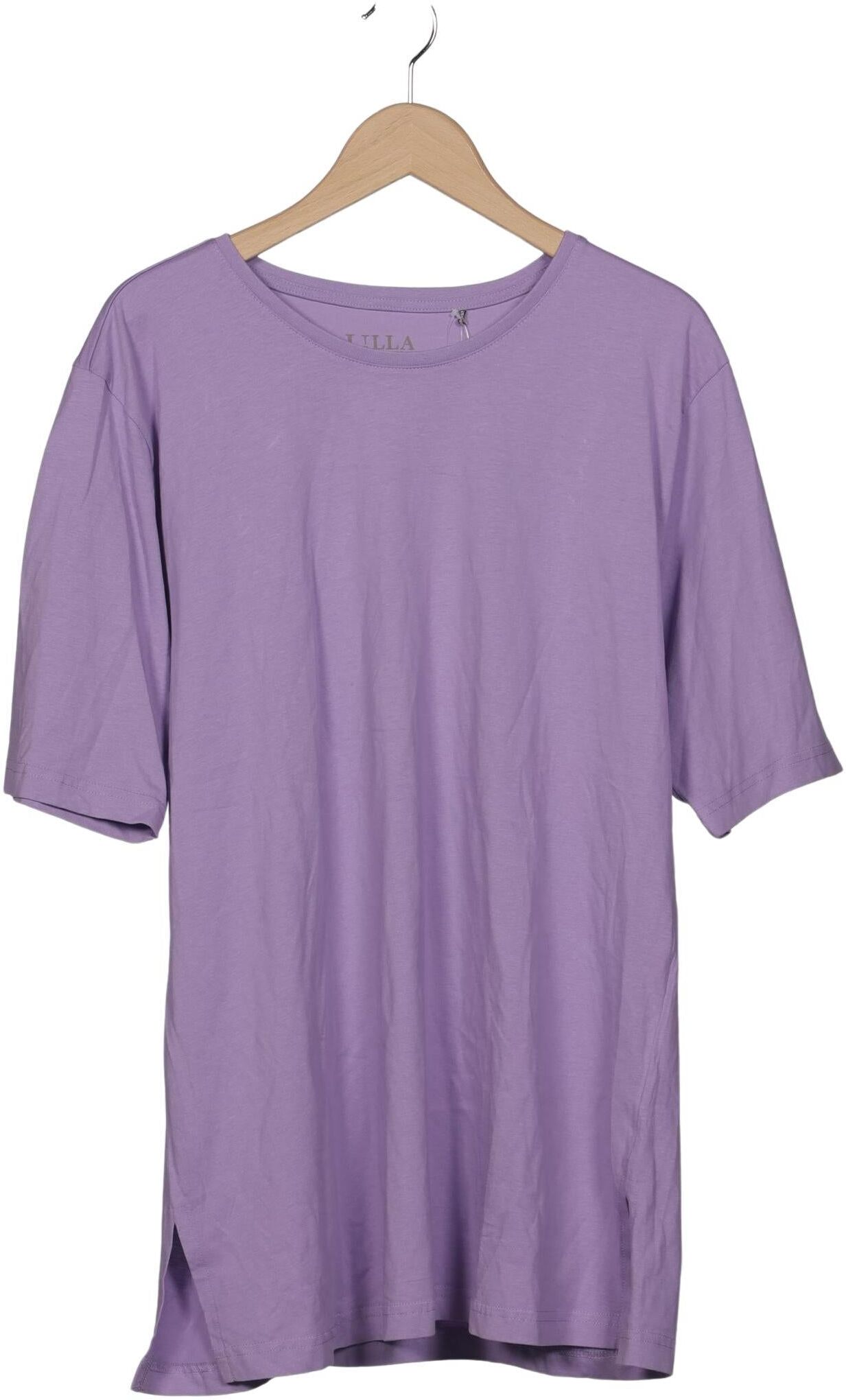 Ulla Popken Damen T-Shirt, Lila, Gr. EU 42, Baumwolle - Second Hand