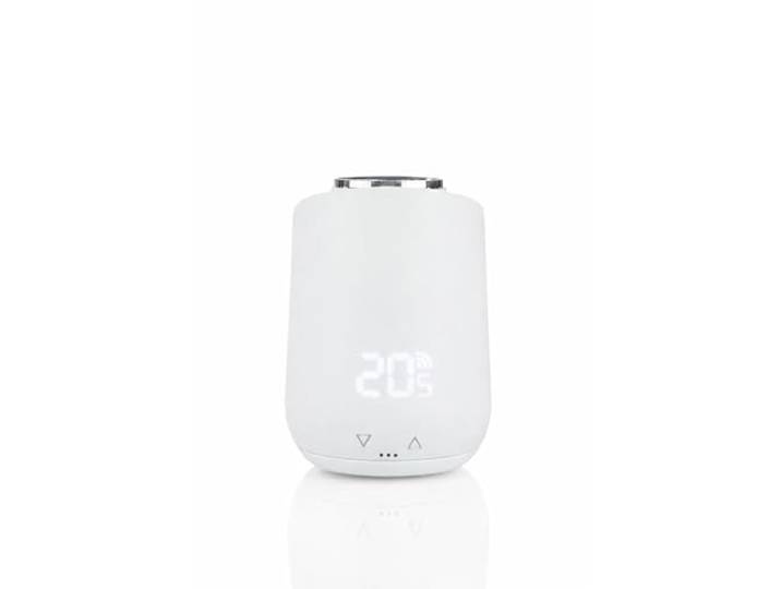 Eurotronic Comet Zigbee Energiebesparingsregelaar met draadloze standaard ZigBee (programmeerbare smart thermostaat, compatibel met Amazon Echo, besparen op verwarmingskosten)