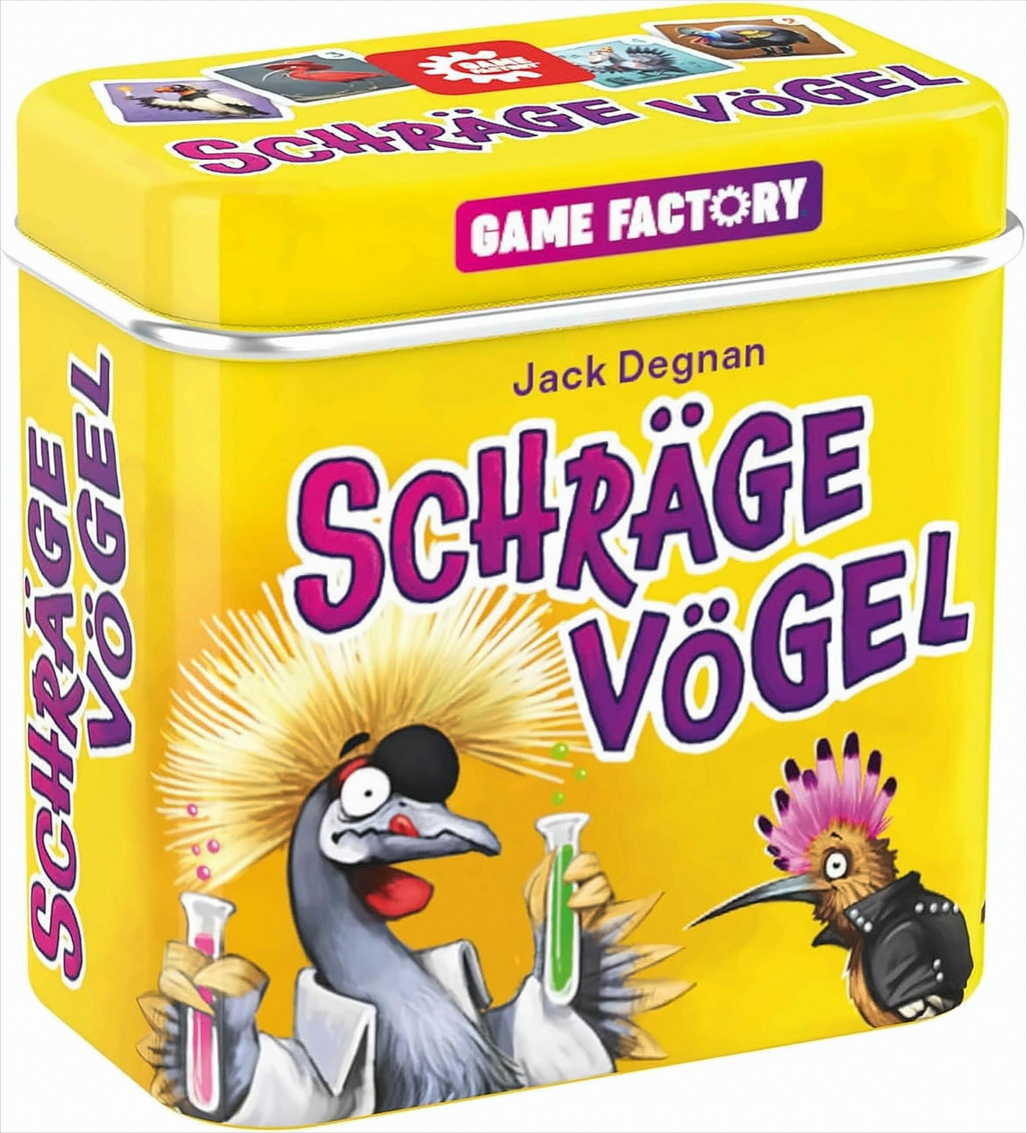 Game Factory Schräge Vögel Kaartspel voor kinderen vanaf 8 jaar