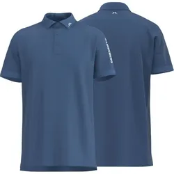 J.Lindeberg Golf Tour Tech Herren Polo slim Fit blau