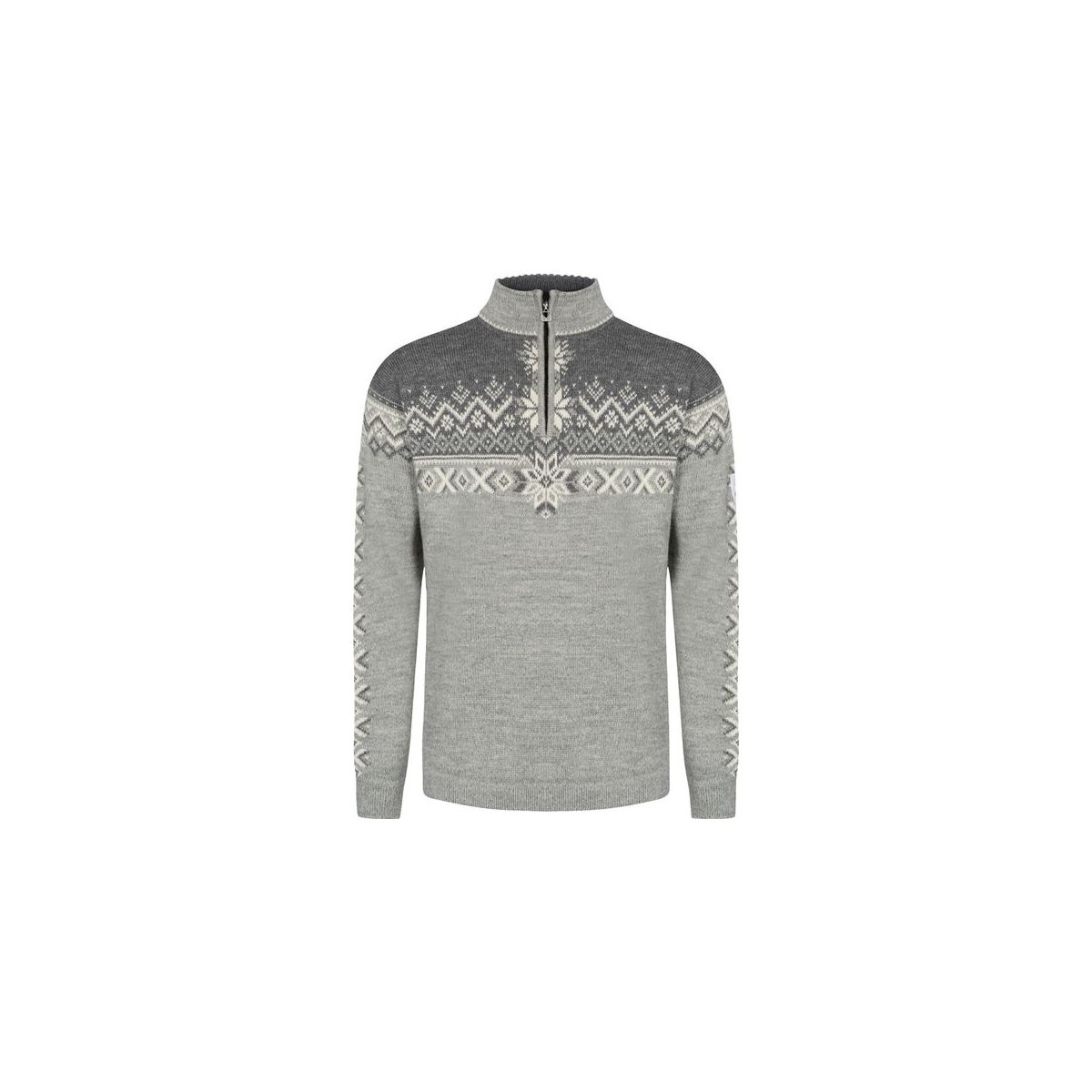 Dale of Norway 140th Anniversary Masc Sweater lightcharcoal smoke offwhite (E) 3XL 93951-E-3XL