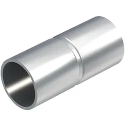 OBO 2046023 Aluminiumverbindungsmuffe ohne Gewinde Ø20mm Aluminium SV20W ALU