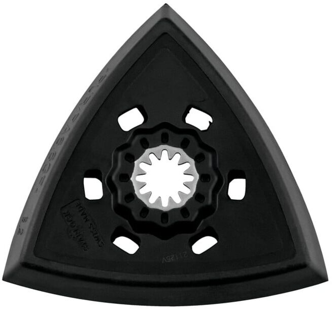 Patin triangulaire « Starlock » 93 mm à fixation auto-agrippante (626944000) ; Metabo (626944000)
