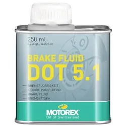 MOTOREX Bremsflüssigkeit BRAKE FLUID DOT 5.1 | 250 ml