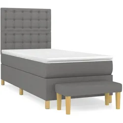 vidaXL, Boxspringbett, Inlunville (Knöpfe) (90 x 190 cm)