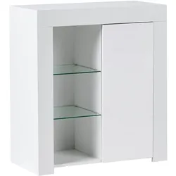 SIDEBOARD mit LED-Beleuchtung Weiß Kamloops
