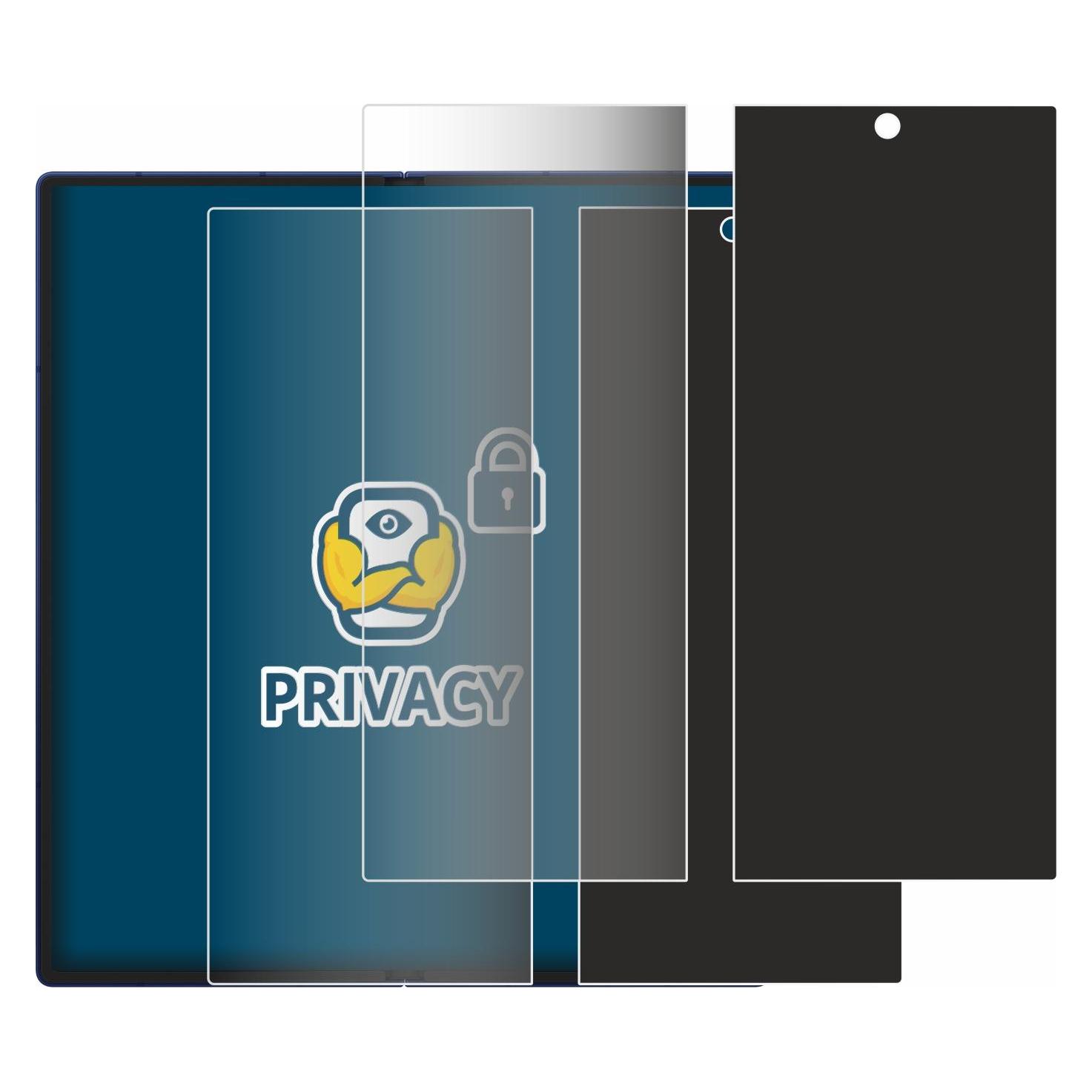 Brotect Sichtschutzfolie Anti-Spy Privacy Folie Blaulicht-Schutz (2 Stk., Samsung Galaxy Z Fold7) (4359906)