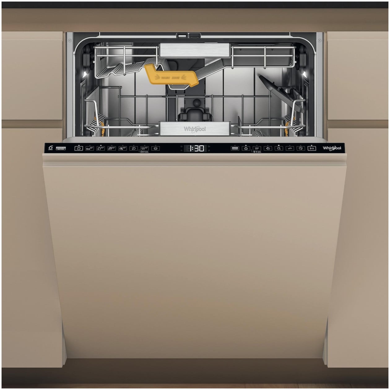 Whirlpool WH8IA115B2M3TUS0 Volledig geïntegreerde vaatwasser