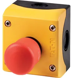 Eaton (Moeller) Gehäuse Not-Halt/Not-Aus Pilz unbeleuchtet M22-PV/KC03/IY