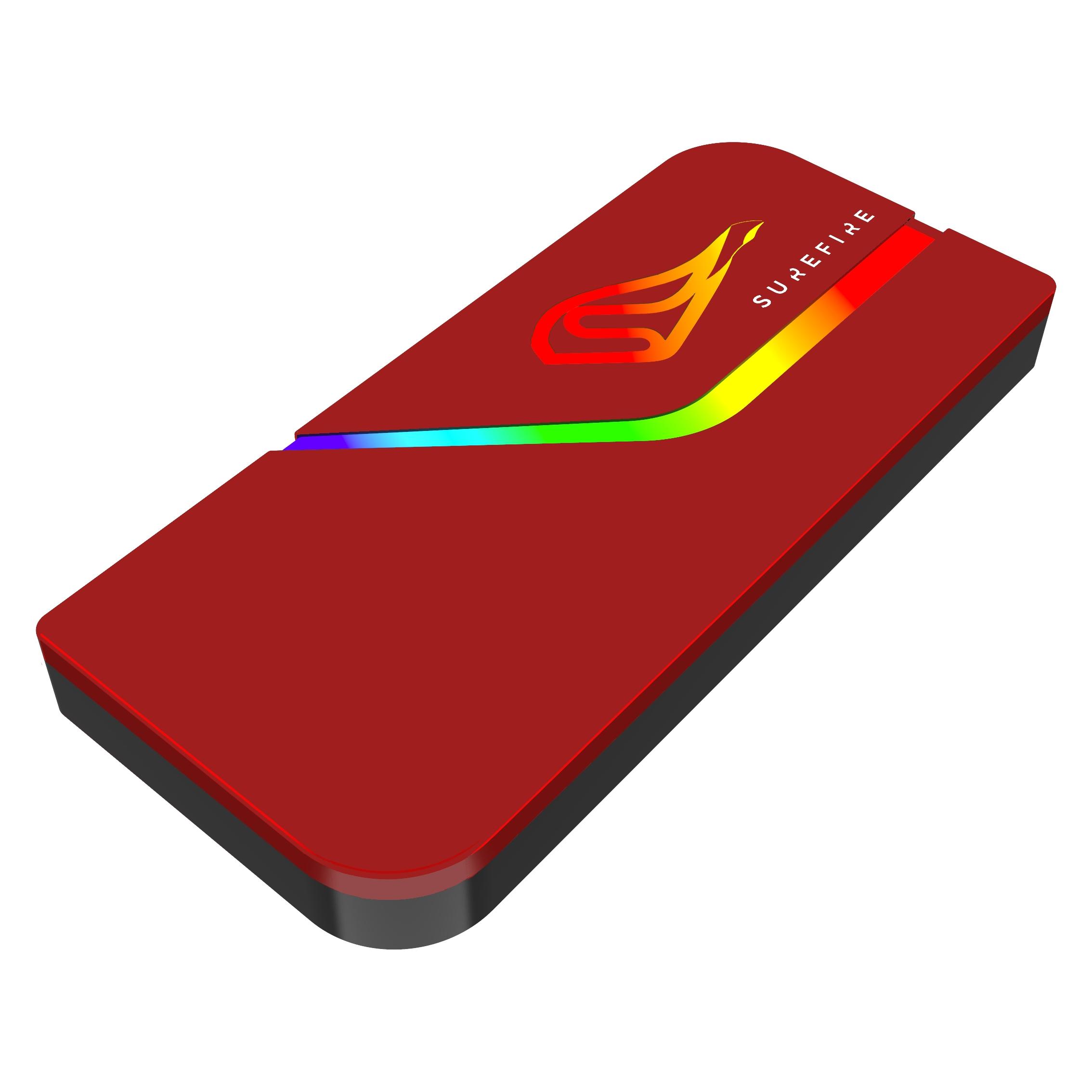 Verbatim Surefire PyroDrive Gaming SSD Slim 2TB Red (2 TB) (53702)
