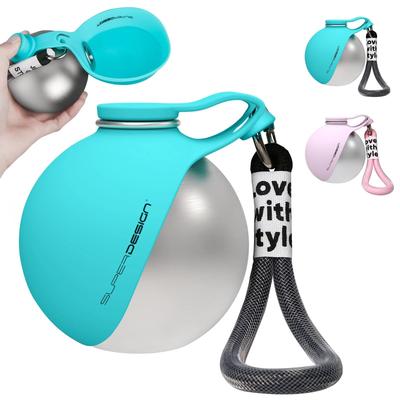 Uplift Picks PawHydrate Portable Dog Water Bottle With Stainless Steel Bowl blue A