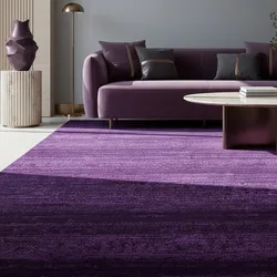 Teppich Kurzflor INN in Violett, einfarbig, 160 x 230 cm