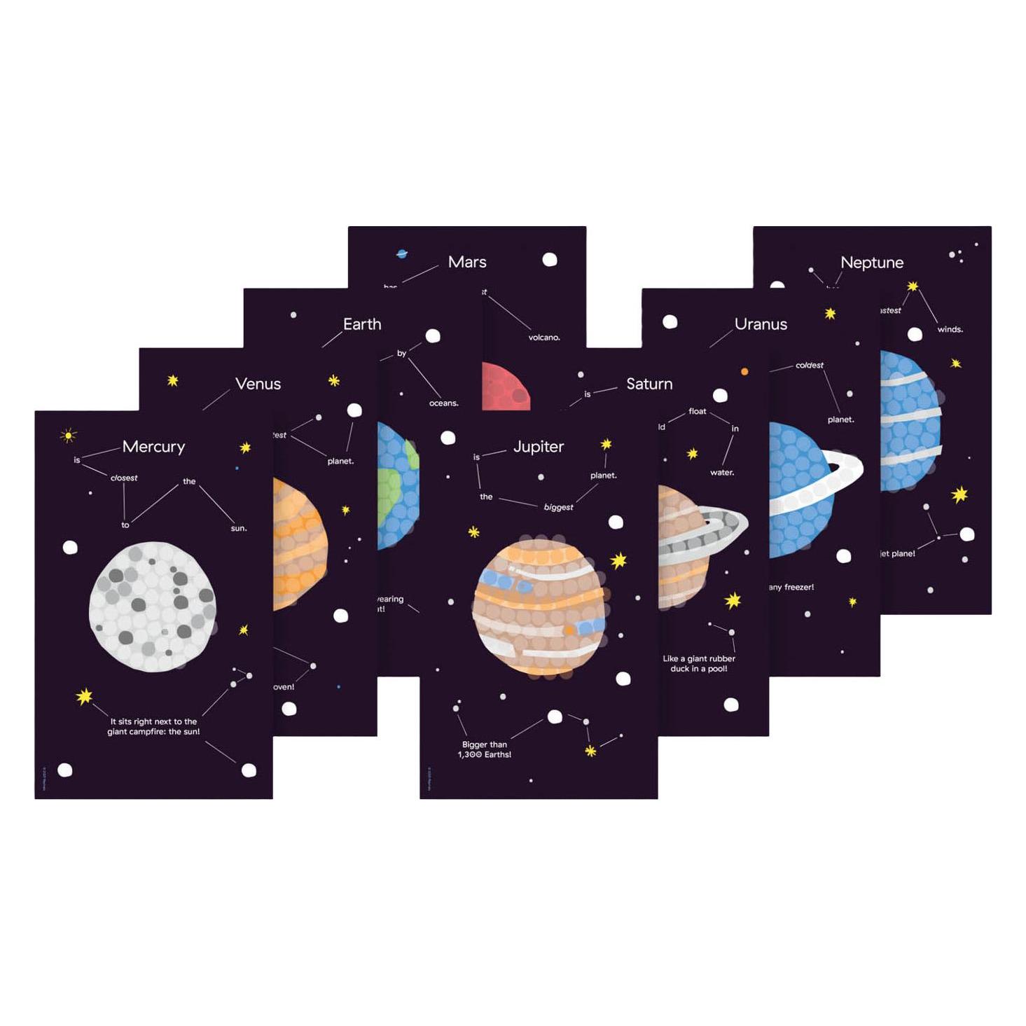 PlayMais Mosaikkarten dekorieren das Sonnensystem (68288910)