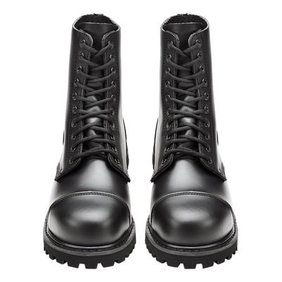 Stiefel BRANDIT "Brandit Herren 10 Eyes Phantom Boots", Herren, Gr. 46, schwarz, Sonstiges Material, unifarben, Schuhe Stiefel