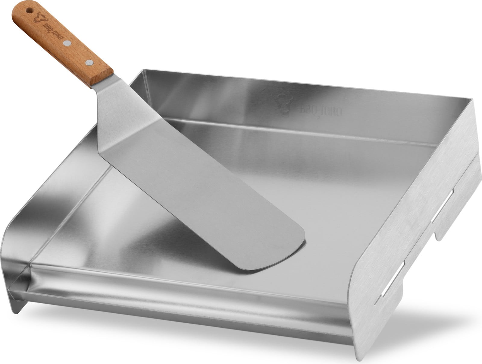 BBQ-Toro Roestvrijstalen Grillplaat, 32 x 28 cm