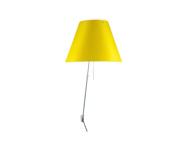 Luceplan Applique Costanza D13 a smart yellow