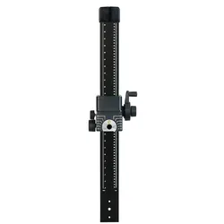 Kaiser Fototechnik Führungssäule mit Haltearm, 80 cm, mit Gewichtsausgleich, Zahnstange und Feintrieb