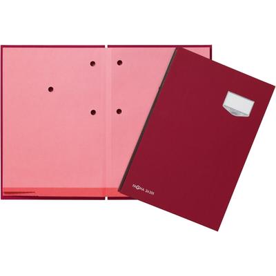 Pagna Unterschriftsmappe de Luxe A4 20 Fächer rot