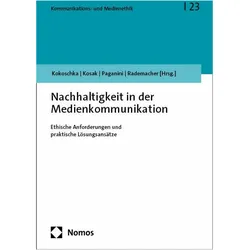 Medienkommunikation, Fachbücher von Lars Rademacher, Claudia Paganini, Vanessa Kokoschka, Stefan Kosak