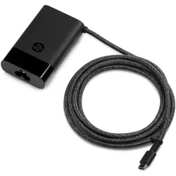 HPI HP USB-C 65W-laptoplader, Laptop, Binnen, 90 V, 65 W, 5 - 20 V, 1.6 A (65 W), Notebook Netzteil, Schwarz