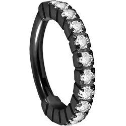 Titan Segmentring Clicker EINGEFASSTE KRISTALLE
