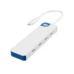 Hyper® HyperDrive Flex 4 Dockingstation USB-C Hub weiß/blau