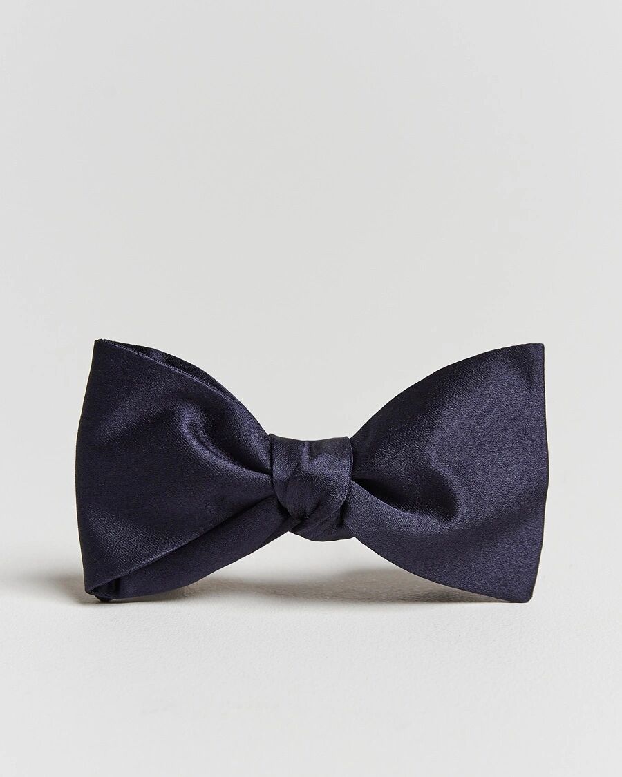 Amanda Christensen Self Tie Silk Ceremony Navy