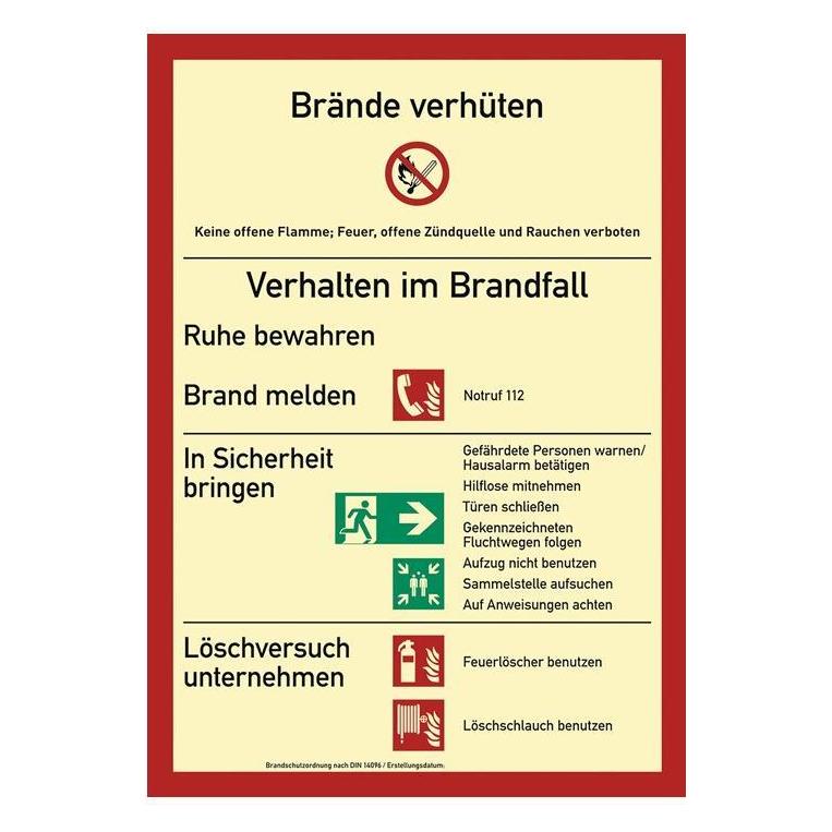 HP Autozubehör Brandschutzzeichen (57521)