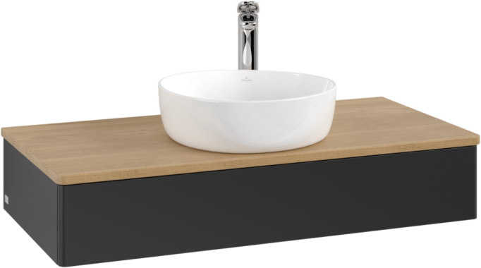 Villeroy und Boch Villeroy & Boch Antao Waschtischunterschrank 1000x190x500mm L09051PD mit Beleuchtung FK/AP: PD/1