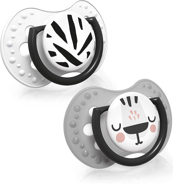 LOVI Salt & Pepper tétine 18+ m 2 pcs