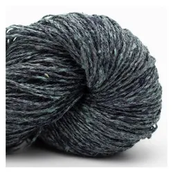 BC Garn Tussah Tweed, Garn + Wolle, Blau, Mehrfarbig