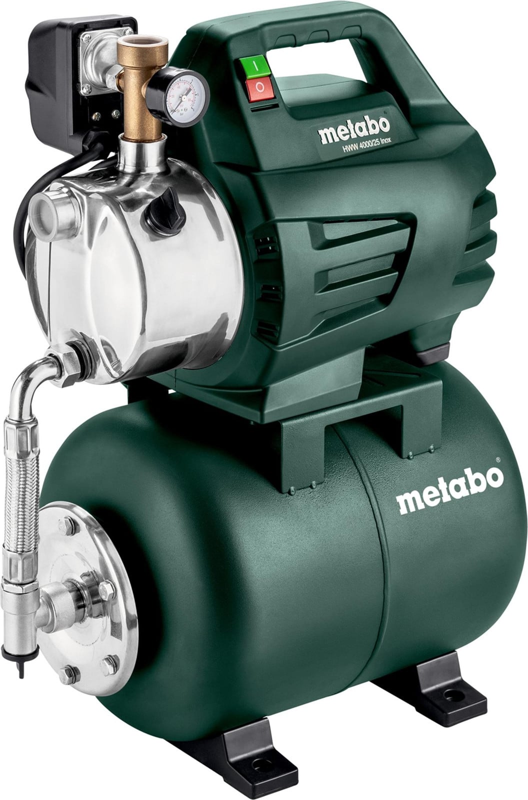 Metabo HWW 4000/25 Inox Waterpomp, 1100 W, Groen