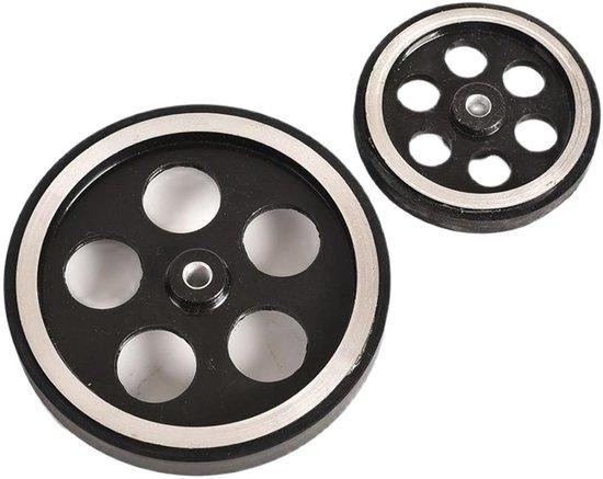 Meetwiel Set Encoder Wiel voor Afstandmeting - Zwart - 300 mm Omtrek