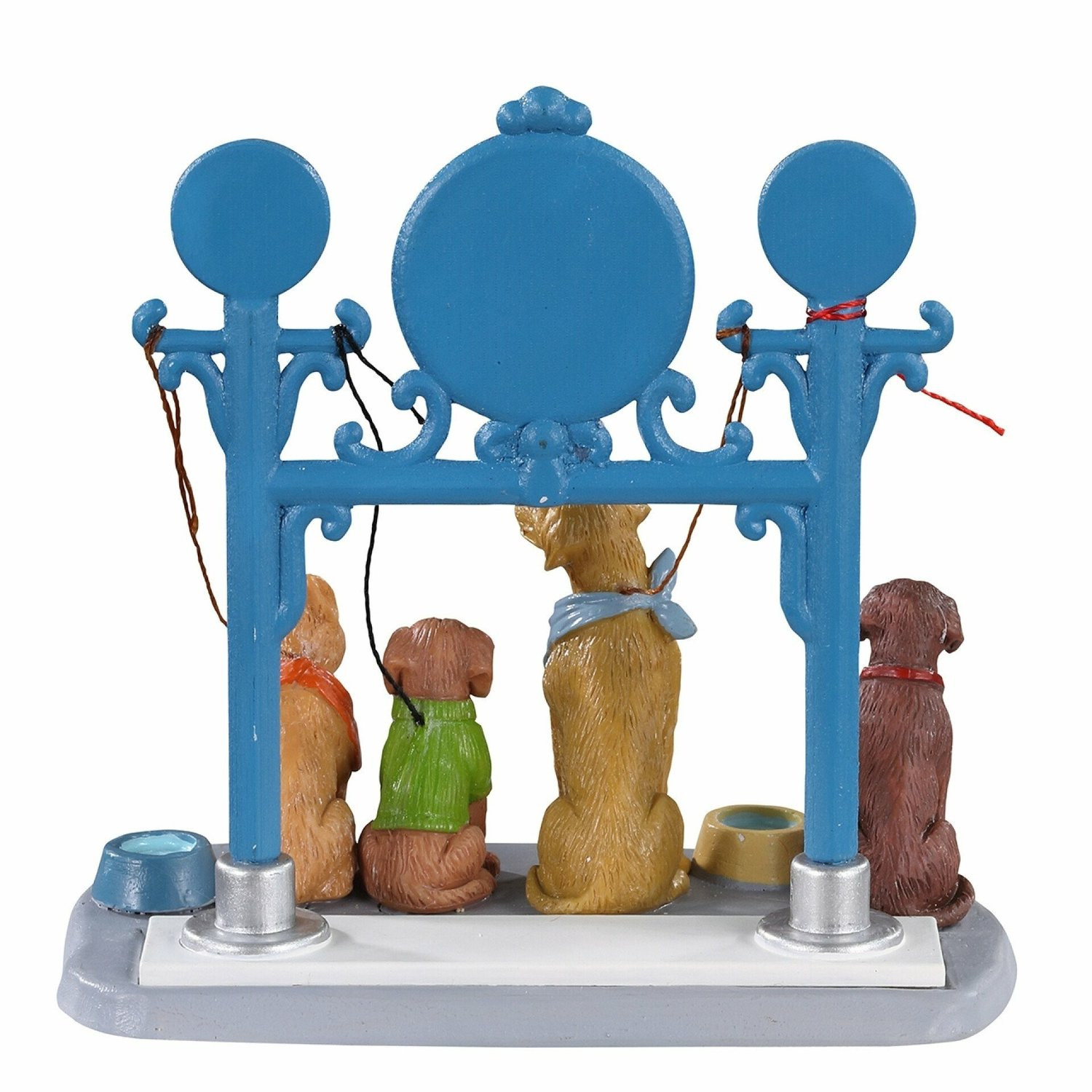 Lemax Dog Parking kerstdorp decoratie