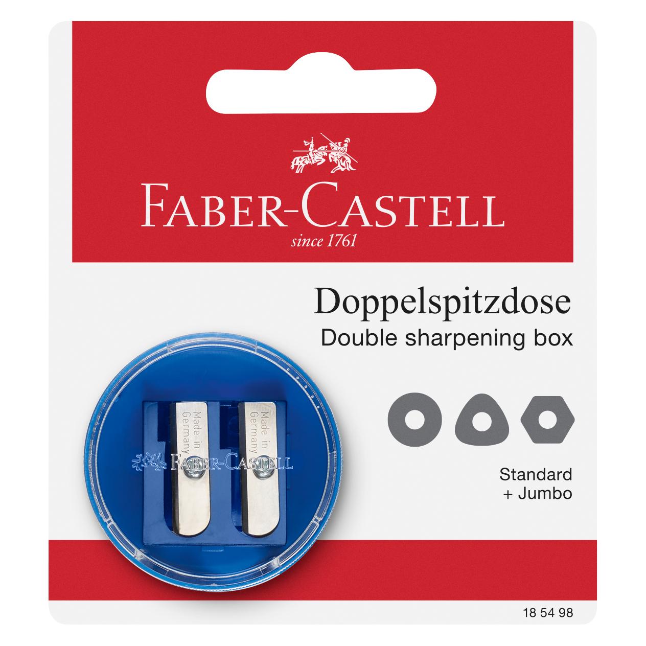 Magni Faber Castell 185498 Doppelspitzdose"Blister" rund (185498)
