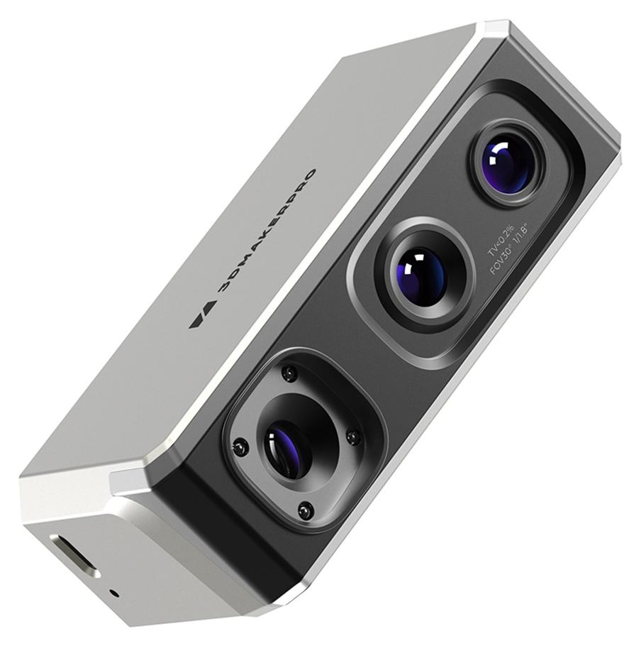 3D-Scanner, 0,01 mm Genauigkeit, 0,05 mm Auflösung, 24-Bit Farbtiefe, 56 x 100 mm Erfassungsbereich, 10 fps Bildrate