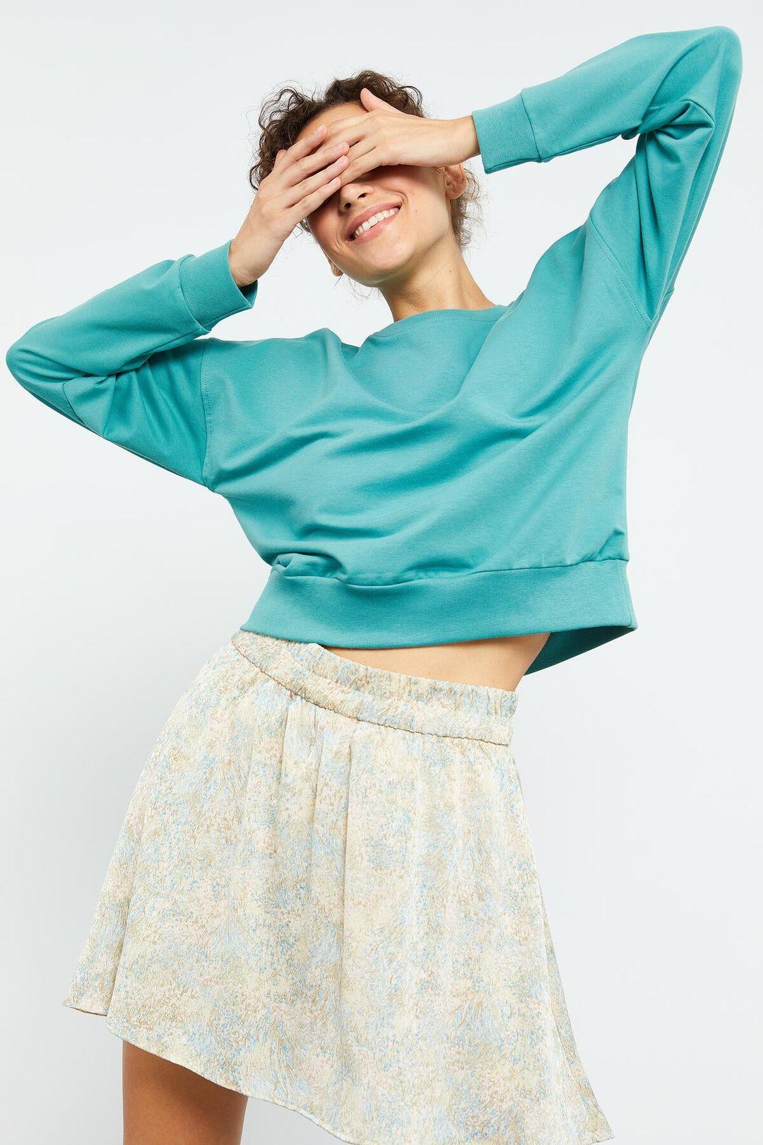 Dames Casual Crew Neck Sweatshirt